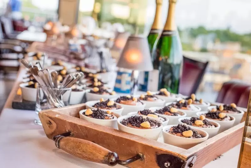 party at SIX restaurant