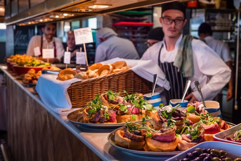 buffet food for a carvery