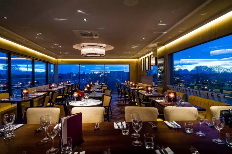 Six Panoramic Restaurant at the Varsity Hotel in Cambridge