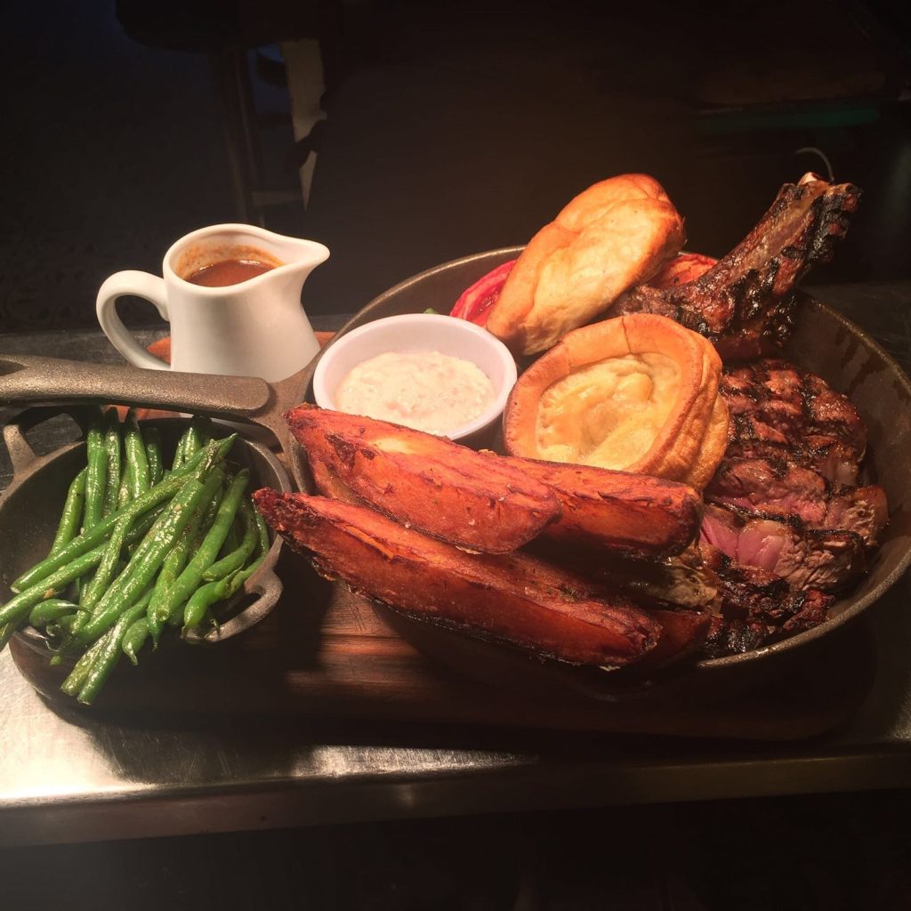 Sunday Roast at the River Bar Steakhouse in Cambridge